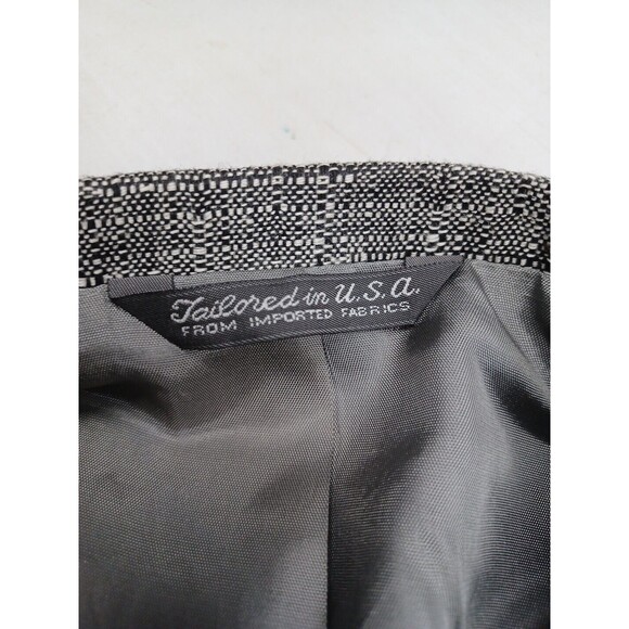 The Mens Store Mens Gray Blazer Jacket Sports Coat 42 XT Linen Blend - Picture 6 of 8